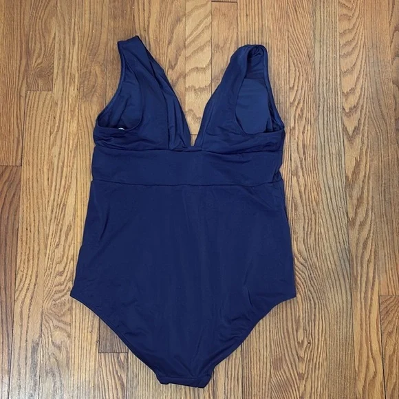Andie The Mykonos One Piece LT Swimsuit Navy‎ size XXL Tall NWT Long torso - Picture 4 of 8